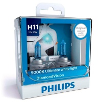 Автомобильная лампа PHILIPS DIAMOND VISION H11 55W (2шт.)